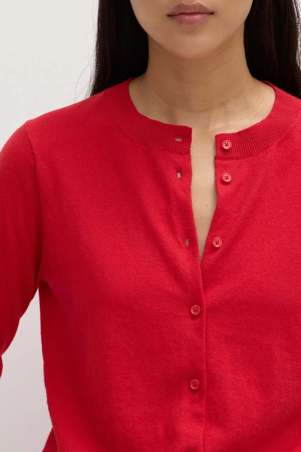 Slim Fit Long Sleeved Cashmere Sweater
