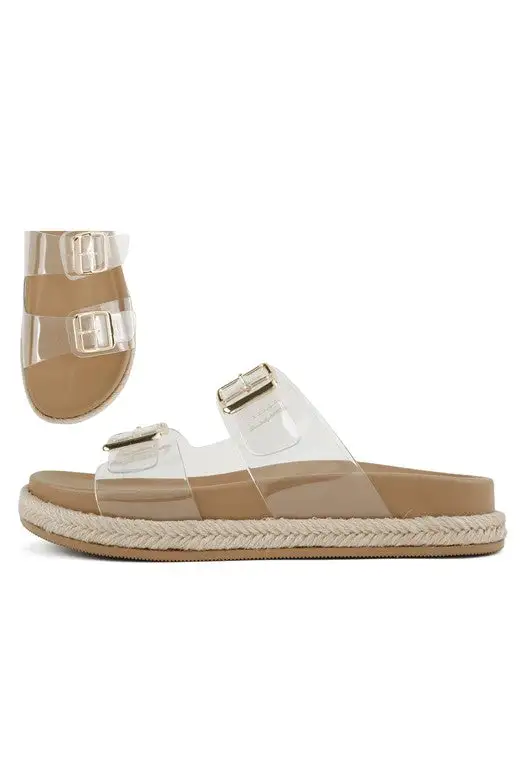Crest Clear Espadrille Shoes