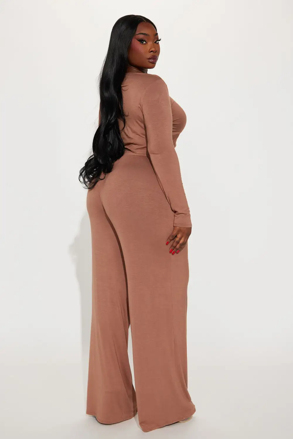 Rebecca Pant Set - Mocha