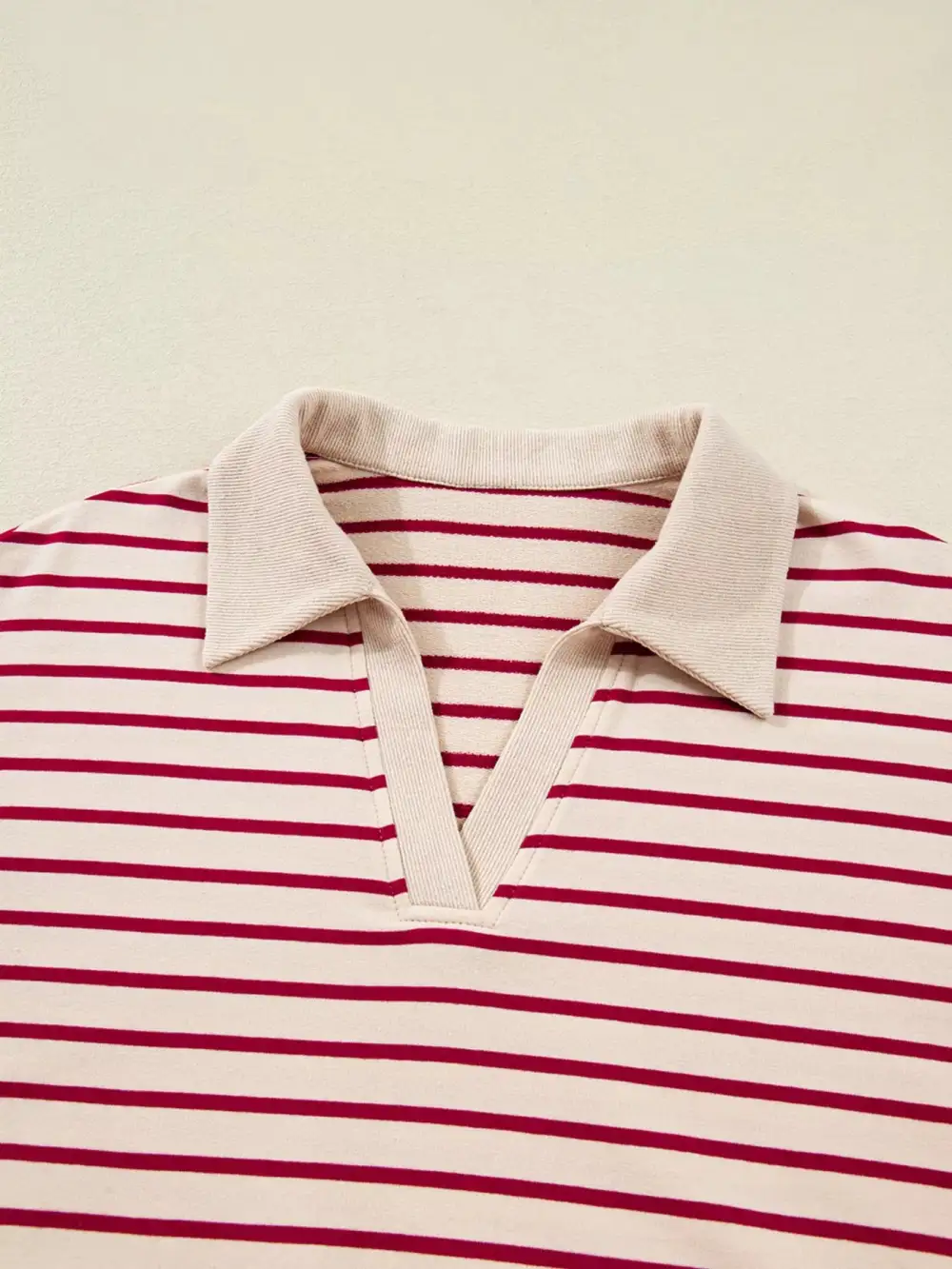Collared Cropped Coordinated Set