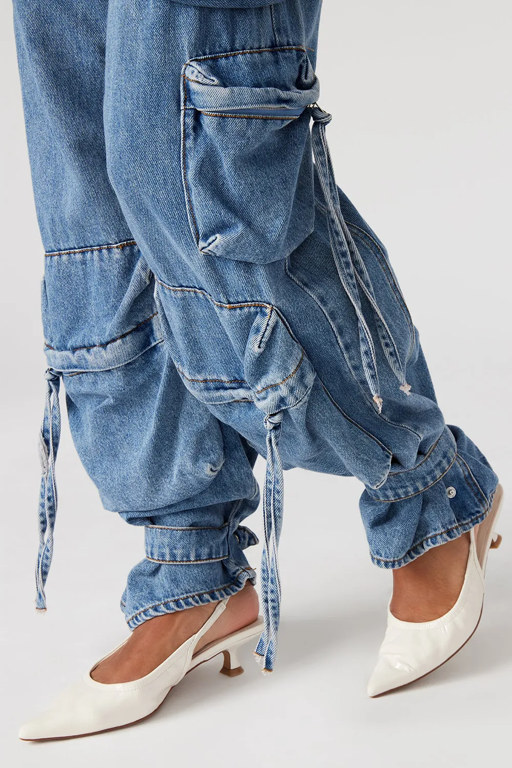 DUO DENIM JUMPSUIT
