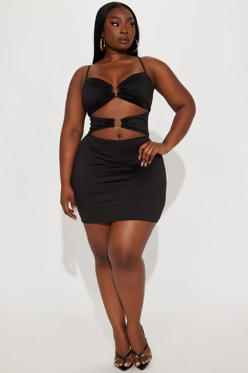 Lebleu Attraction Mini Dress - Black