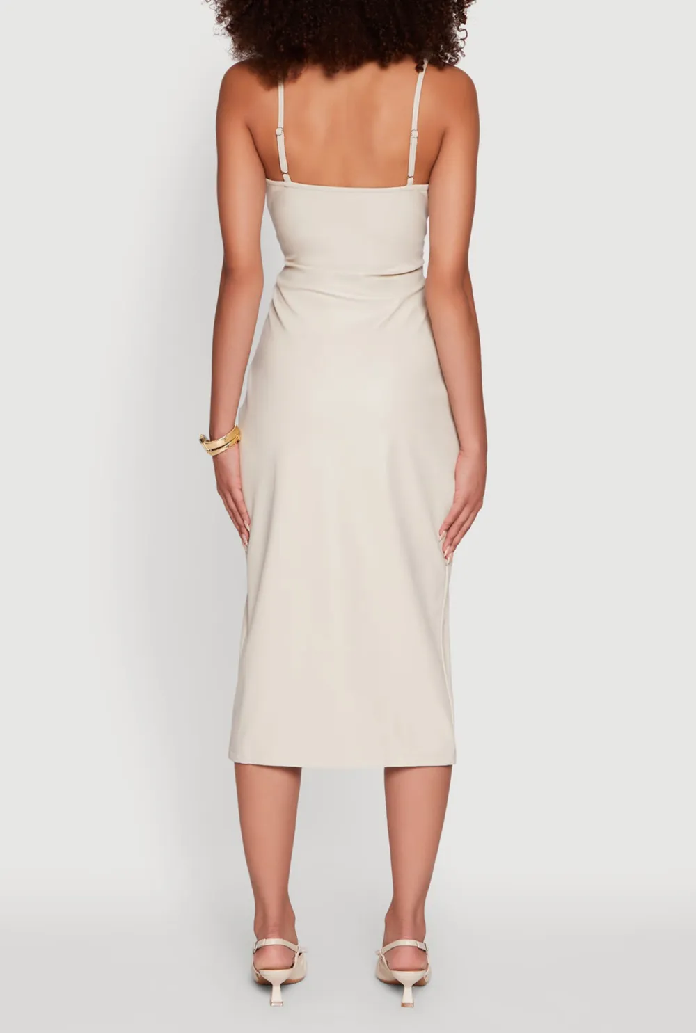 Leather Camisole Dress