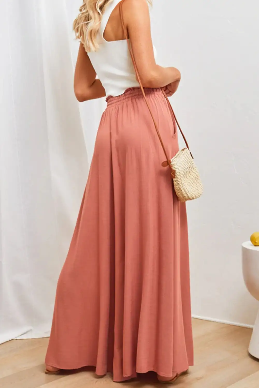 Easy Waist Wide Leg Pants