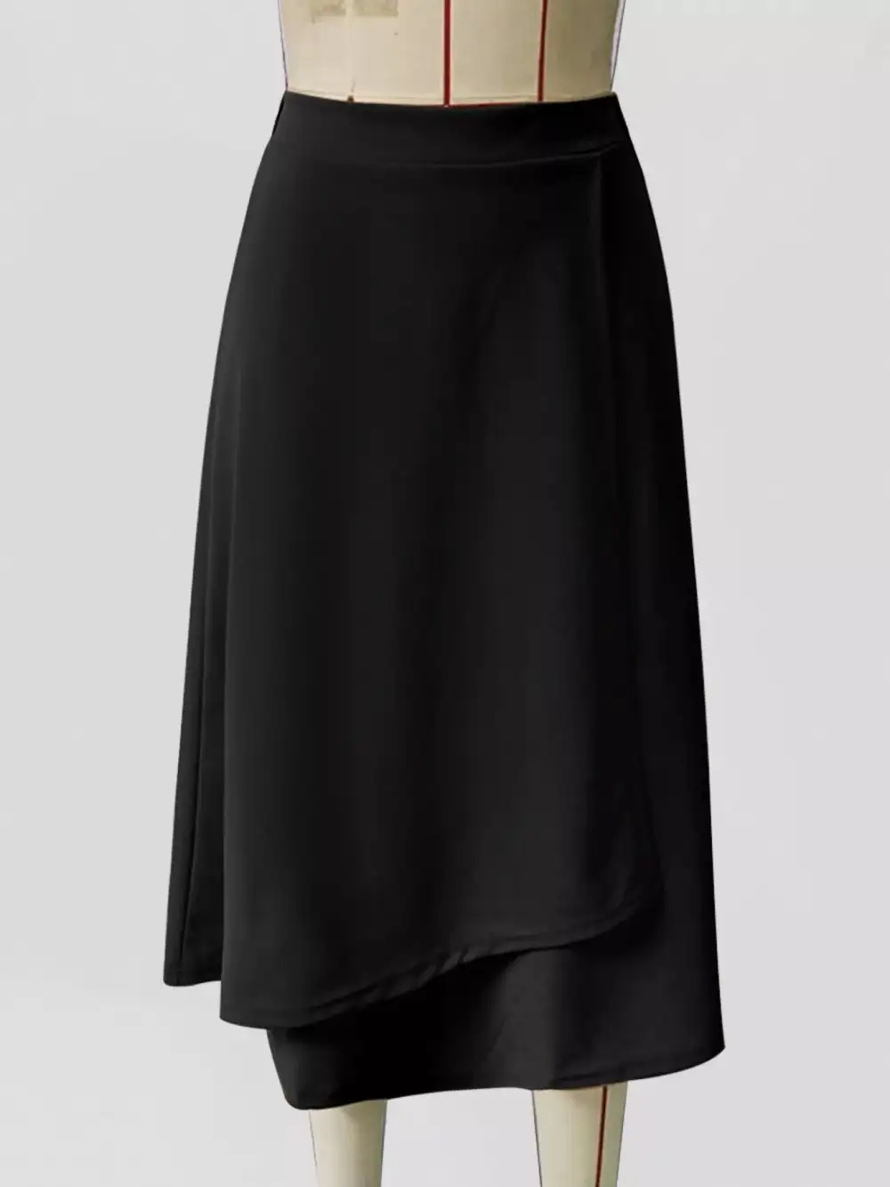Asymmetrical Hem Skirt