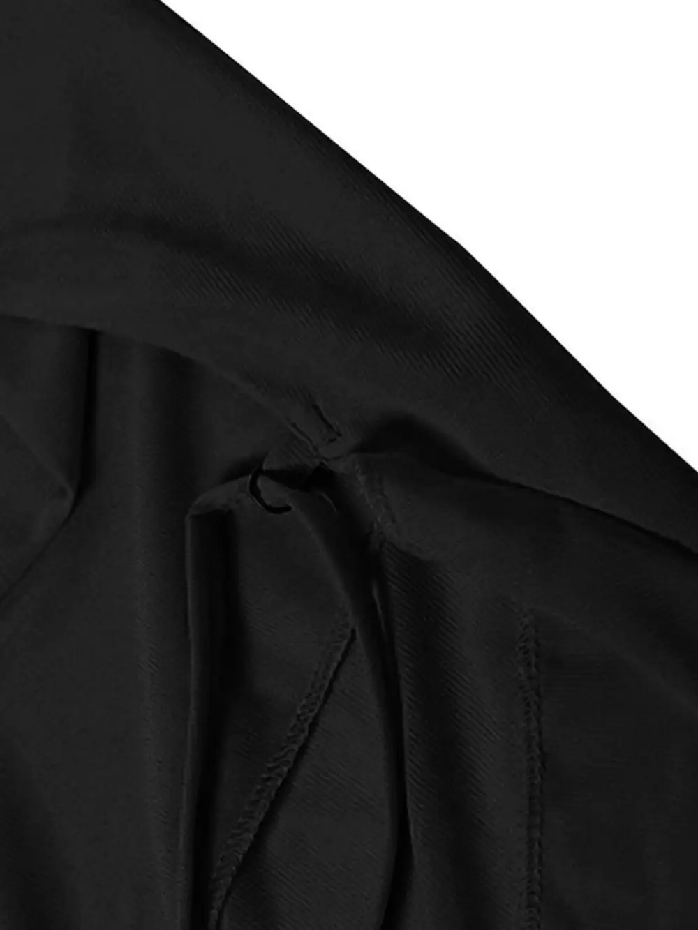 Gathered Detail Ruffle Mini Dress