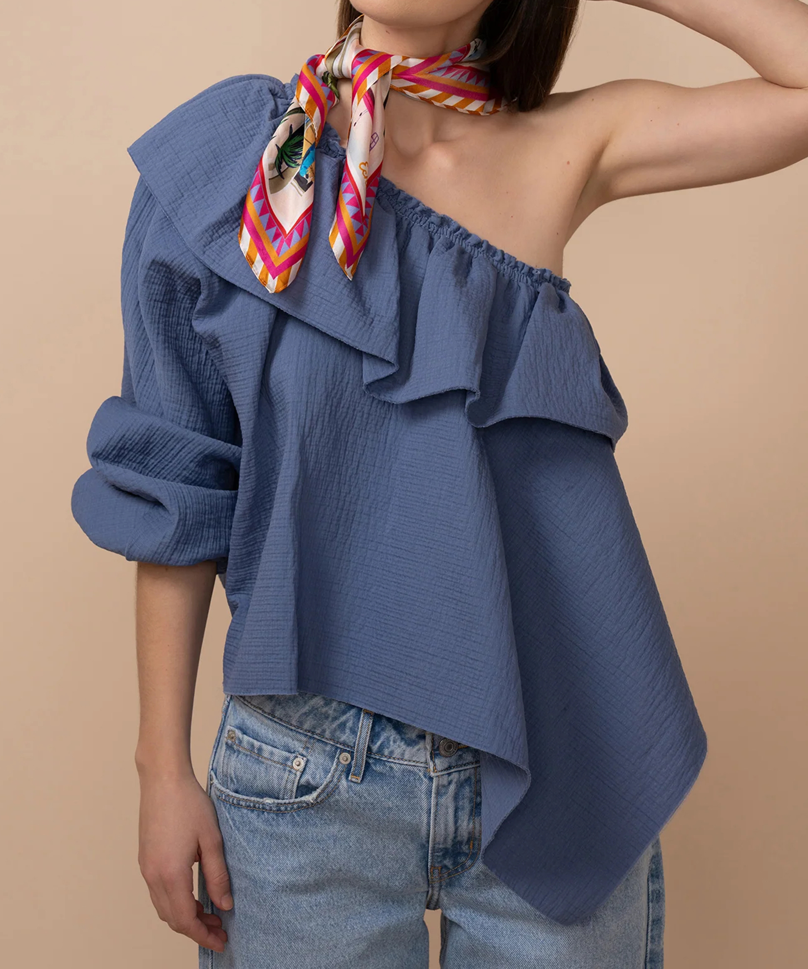 Versatile Styling Casual Style Silk Bandana