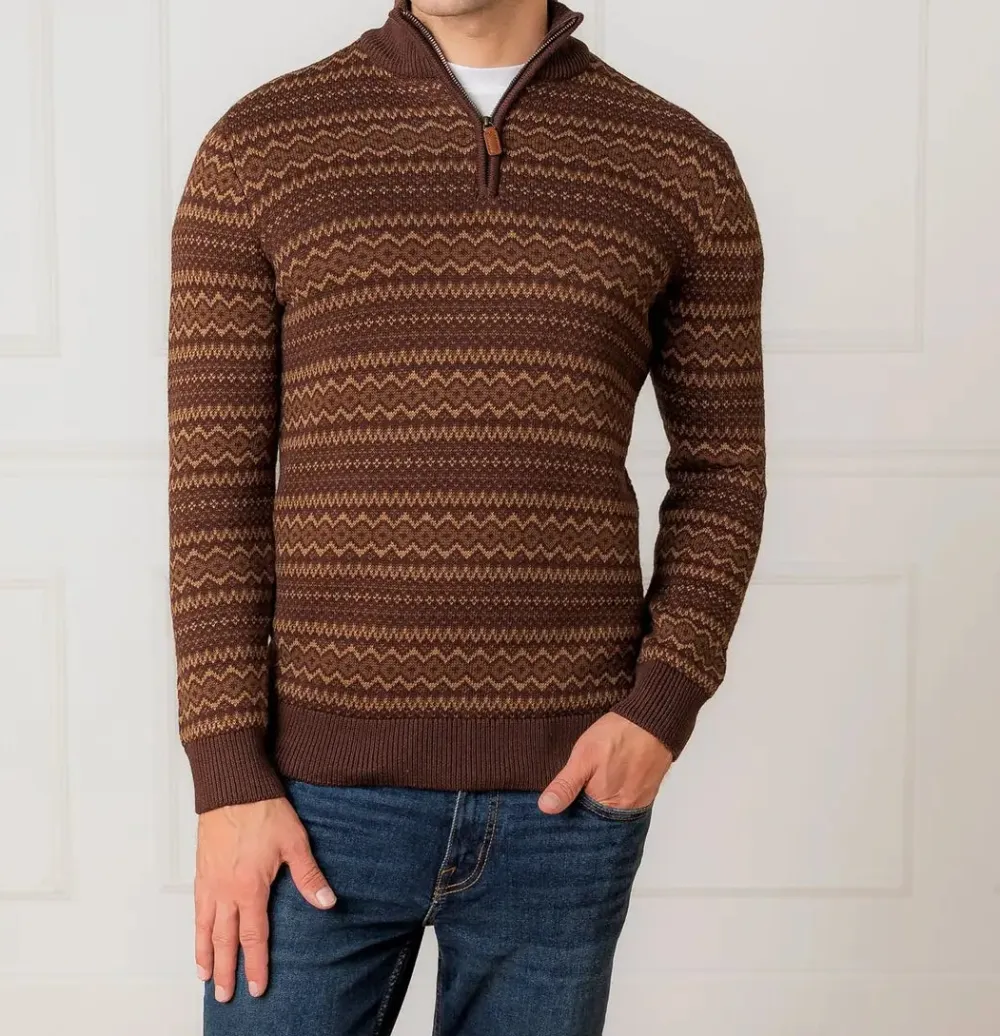 Refined Organic Half Zip Sweatshirt