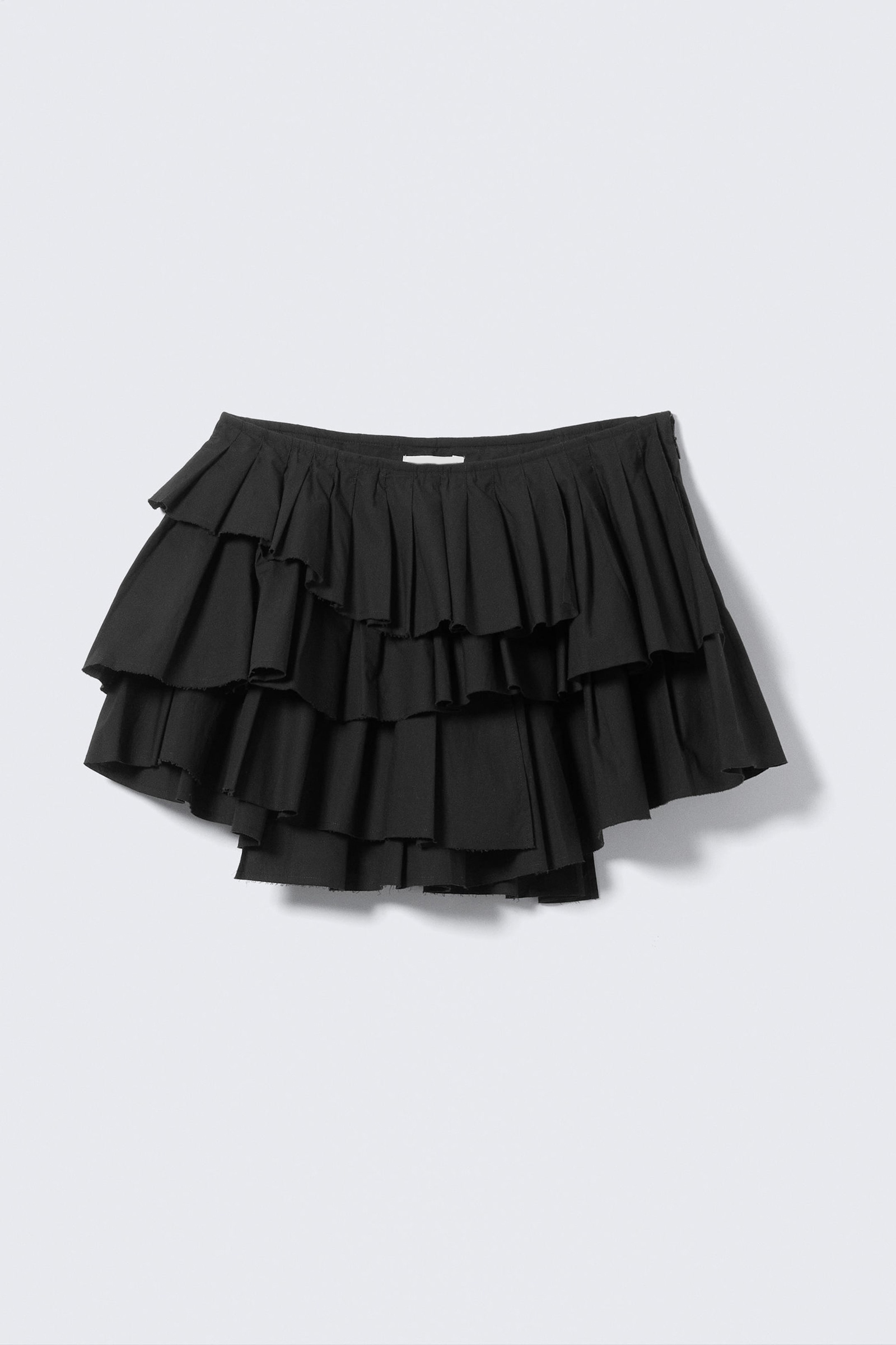 Layered Mini Skirt