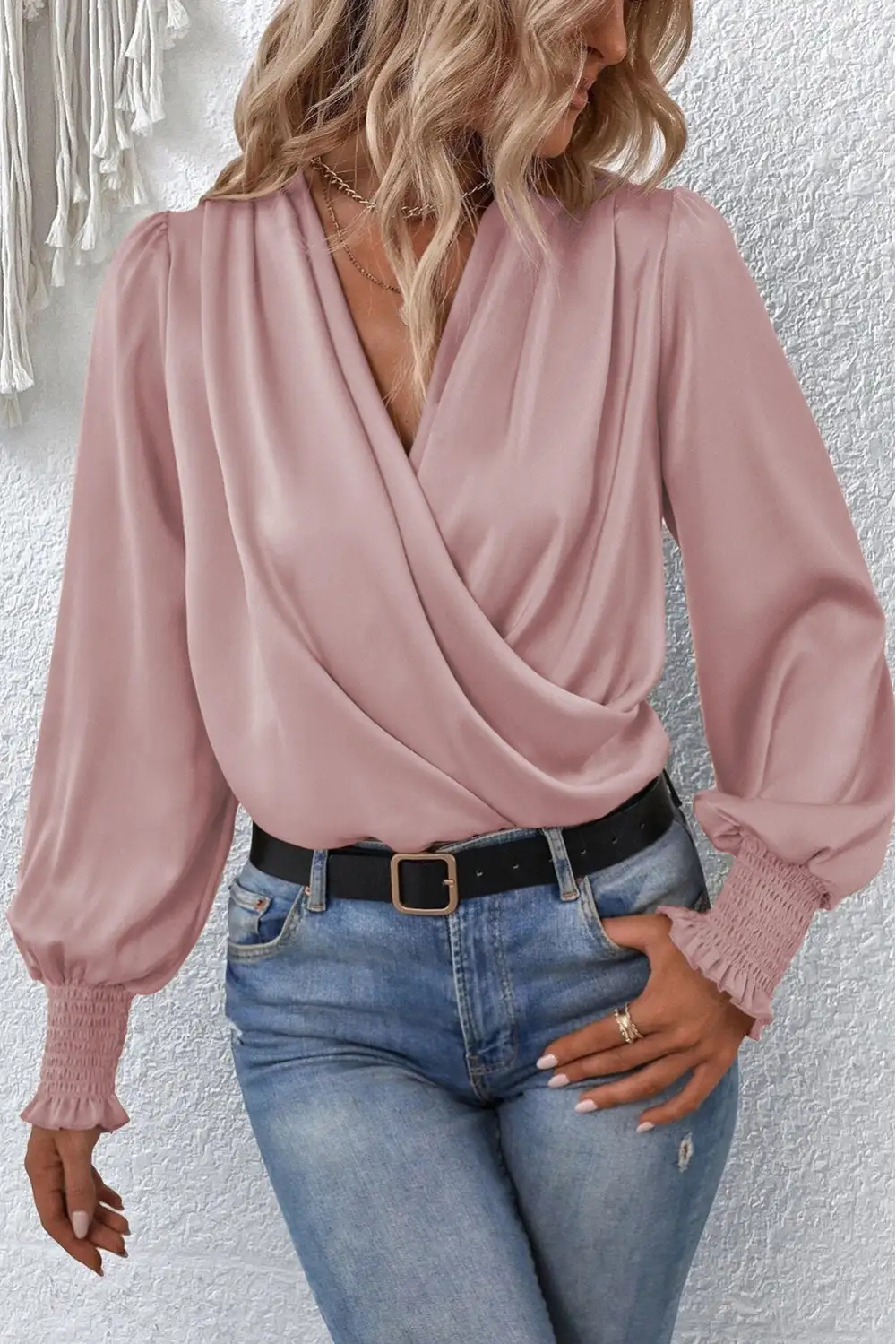 Everyday Shirred Blouse