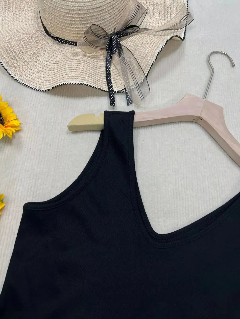 V Neck Slim Fit Tank