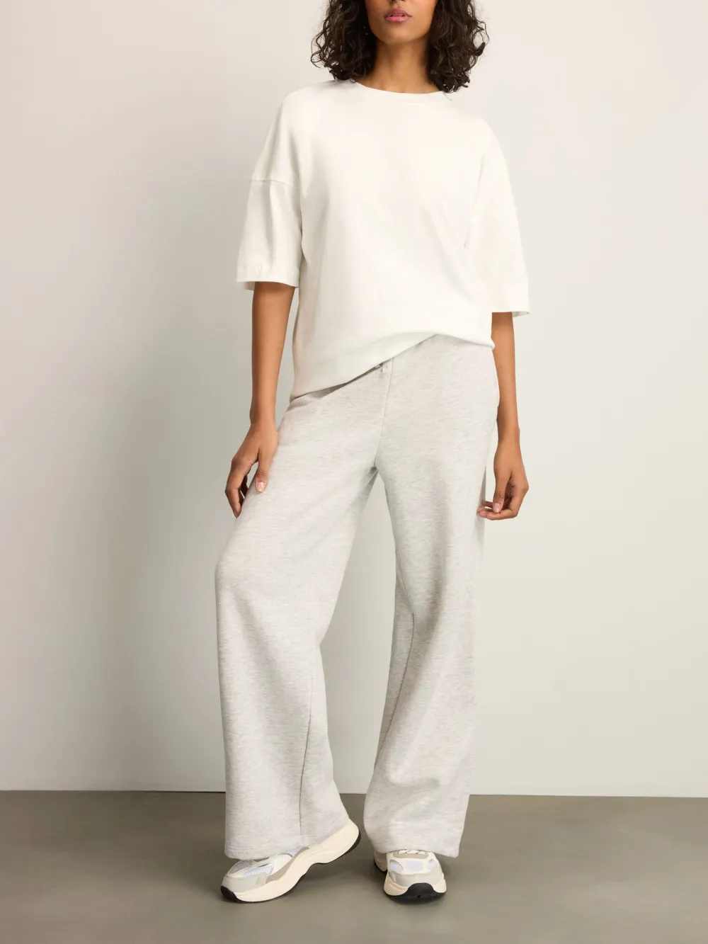 3-Piece Set Of Oversized Pure Cotton T-Shirts