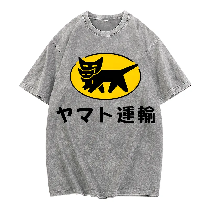 Women's Round Neck Printed Short Sleeved T-Shirt