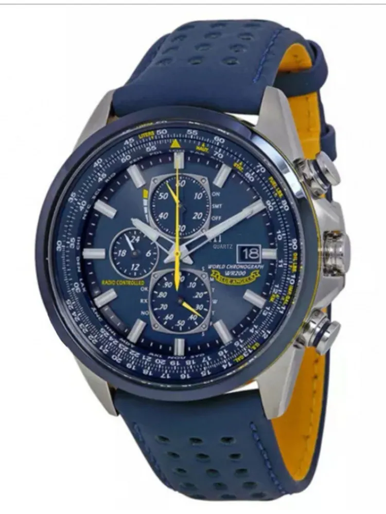 ⌚ Swiss Pilot Watch｜Authentic Swiss‑handcrafted, microscope‑calibrated movement, lifetime‑no‑replace solar movement, professional 20ATM waterproof 💧
