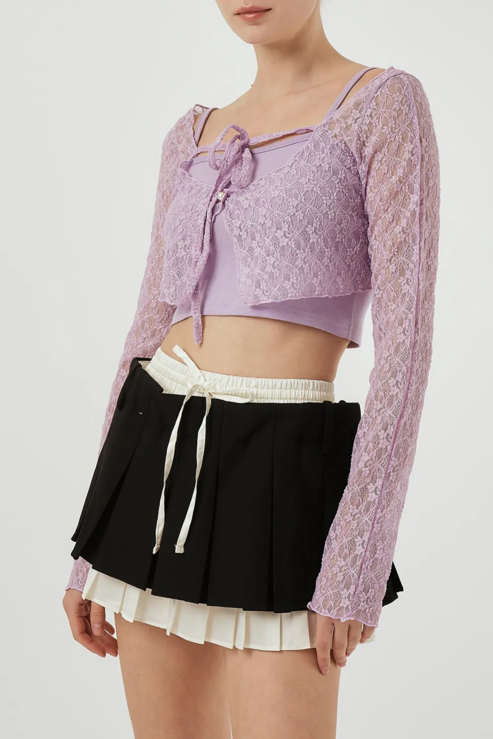 Top & Cardi Set