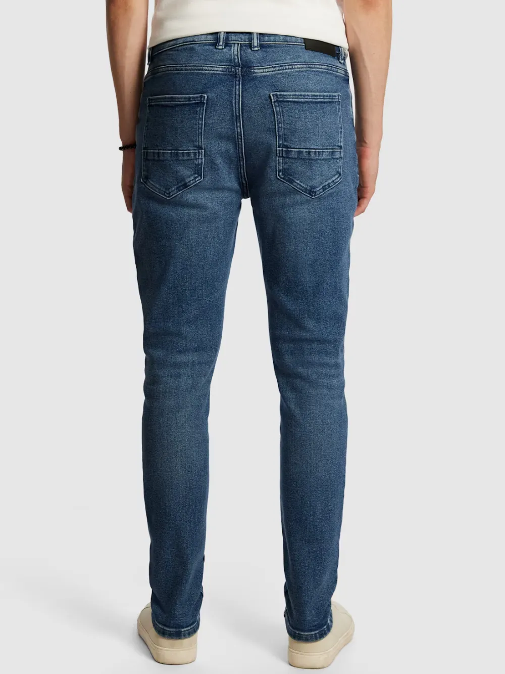 Mid Blue Casual Style Jean