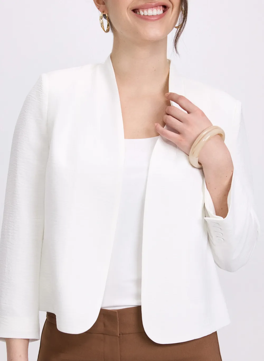 Minimalist Solid Color Jacket