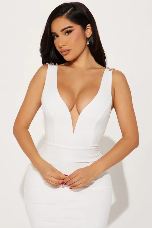 Perla Backless Gown - Ivory