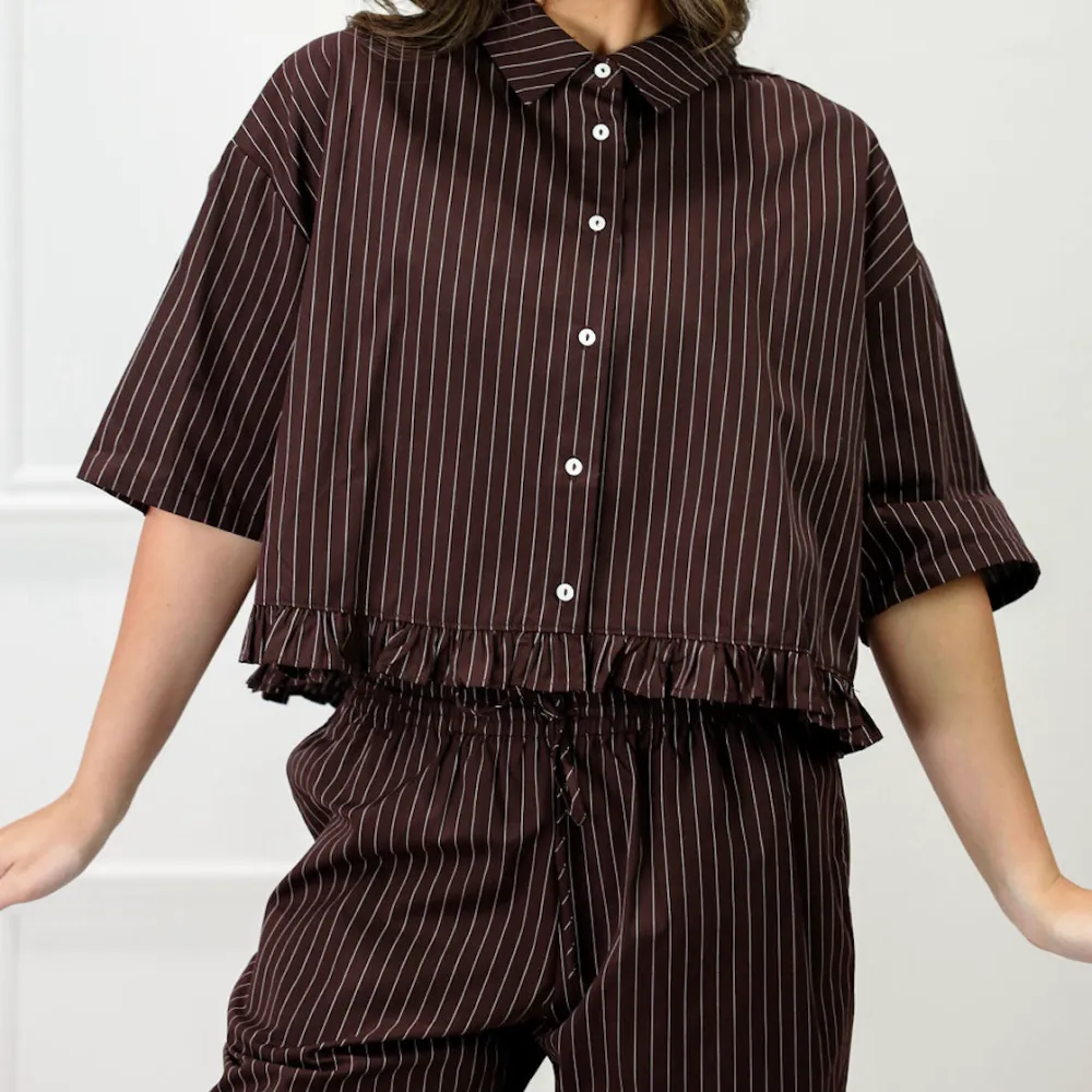 Breezy Wardrobe Striped Set