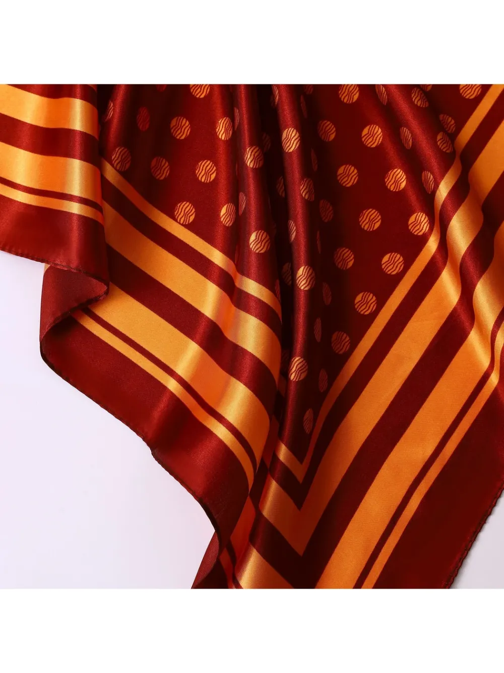 Elegant Polka Dot Neck Scarf