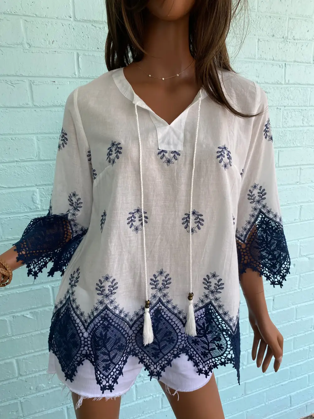 Relaxed Crochet Tunic