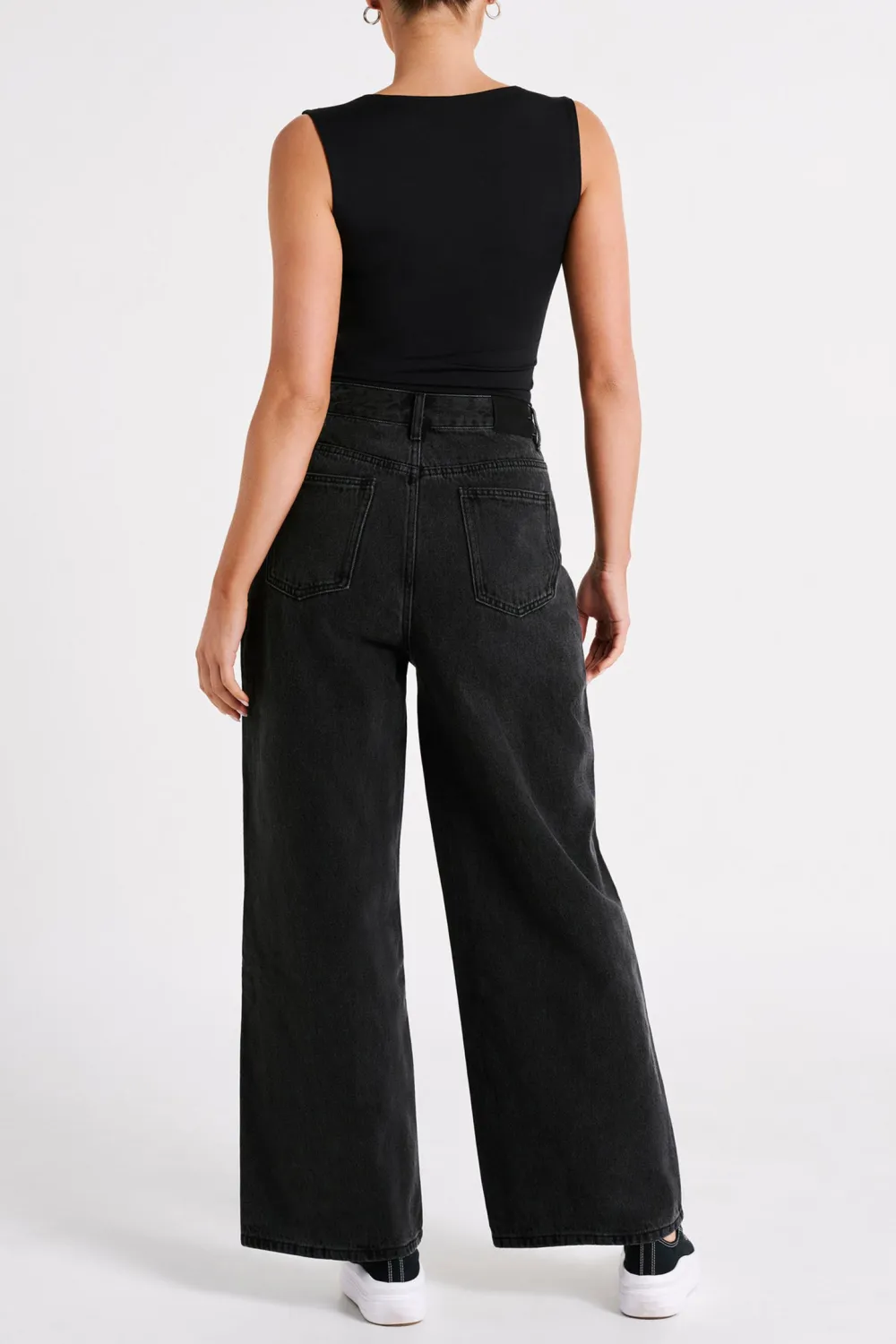 Recycled Nylon Long Line Top