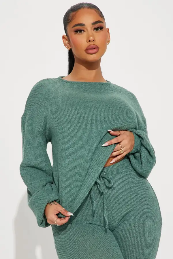Comfy N Cozy Legging Set - Sage