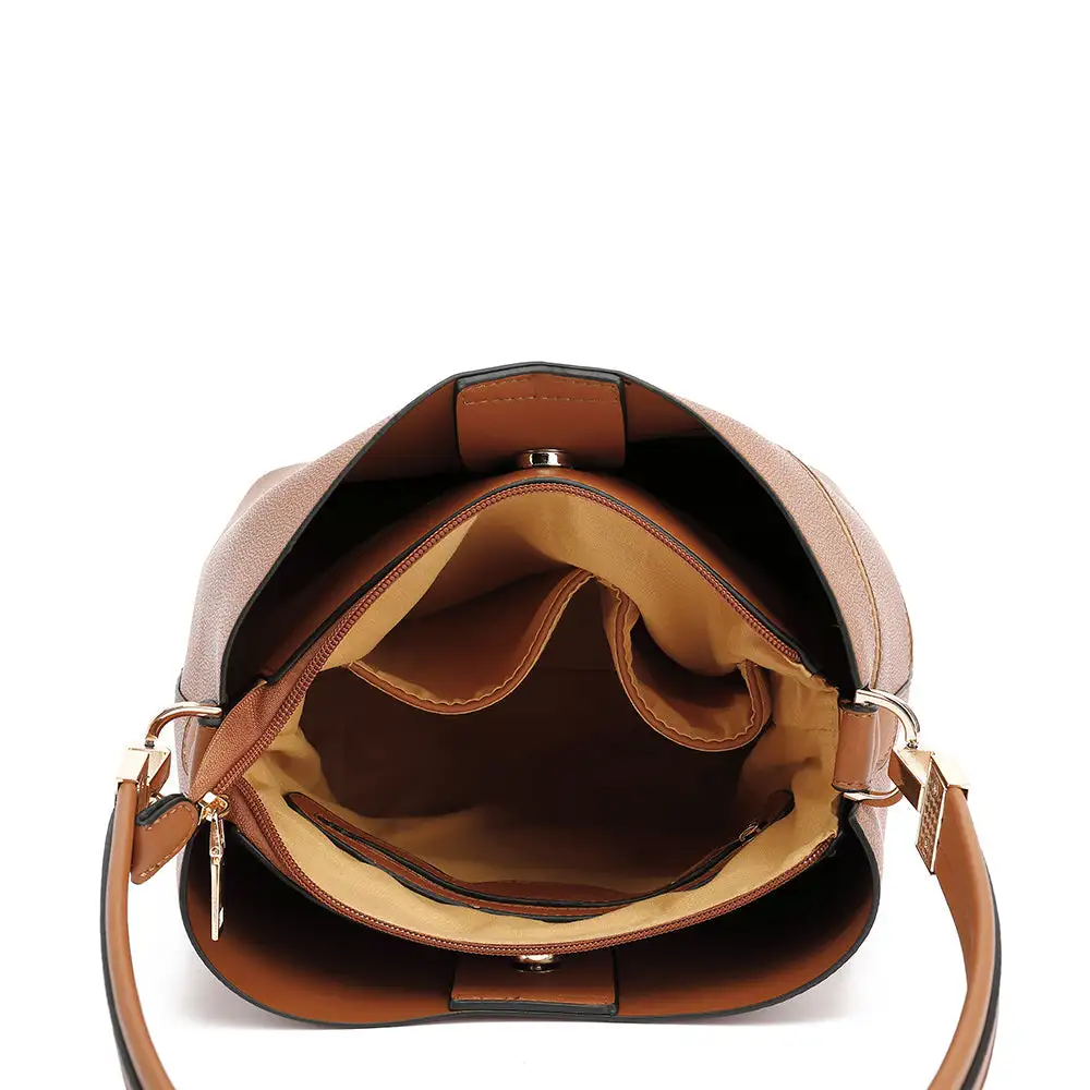 North South Hobo Bag