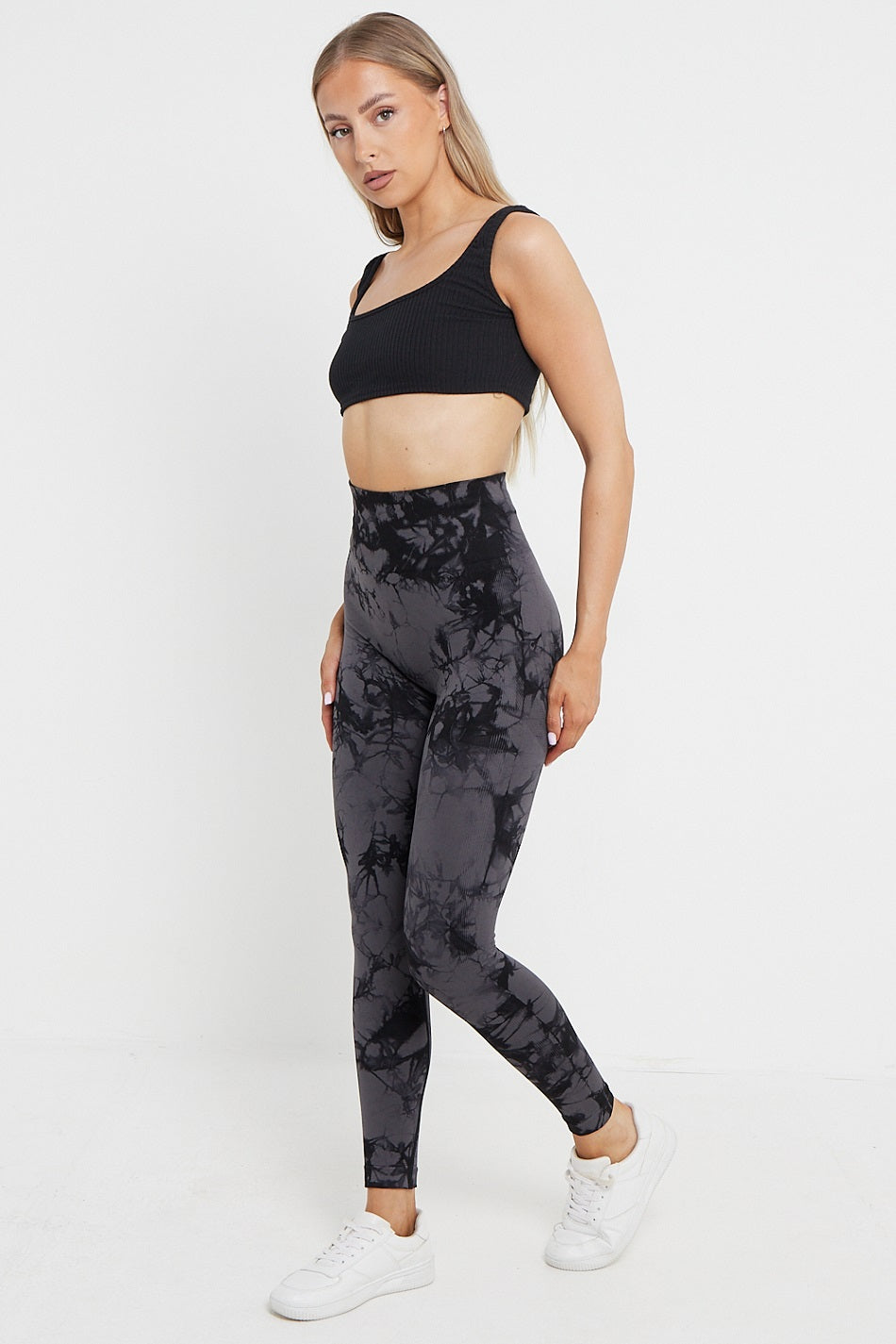 Tie Dye Print Bum Sculpt Leggings - Cecilia