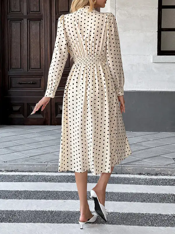 Collared Long Sleeve Dress