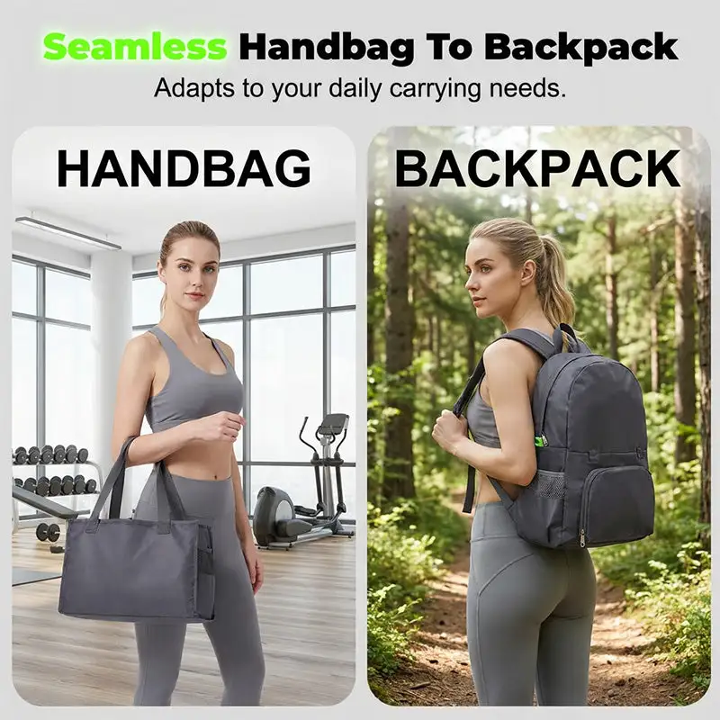 🔥 The First 50 Customers Enjoy A 50% Discount 🔥 Foldable Multifunctional Backpack/Handbag (Three In One Travel Bag)