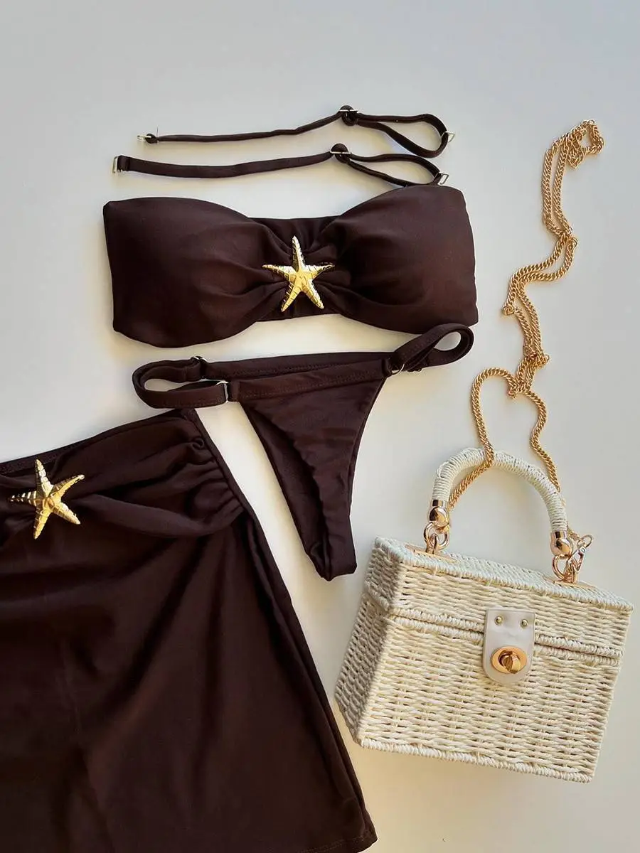 Starfish Motif Bikini Set