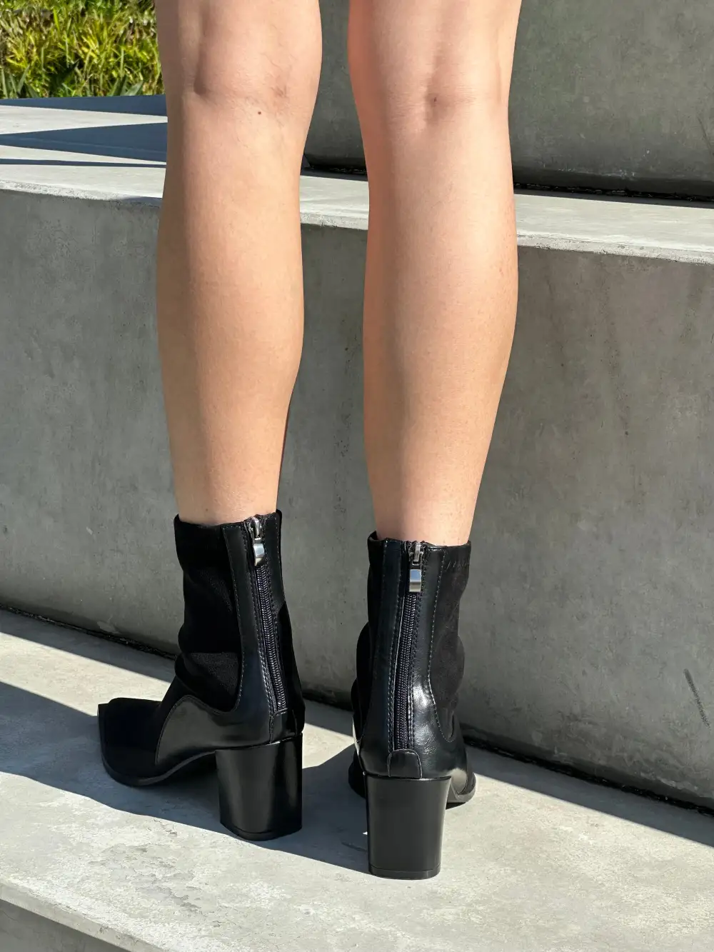 Lamb Leather Ankle Boots