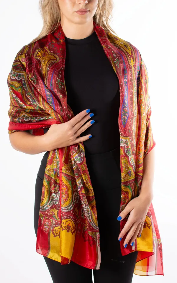 Abstract Art Print Women's Scarf