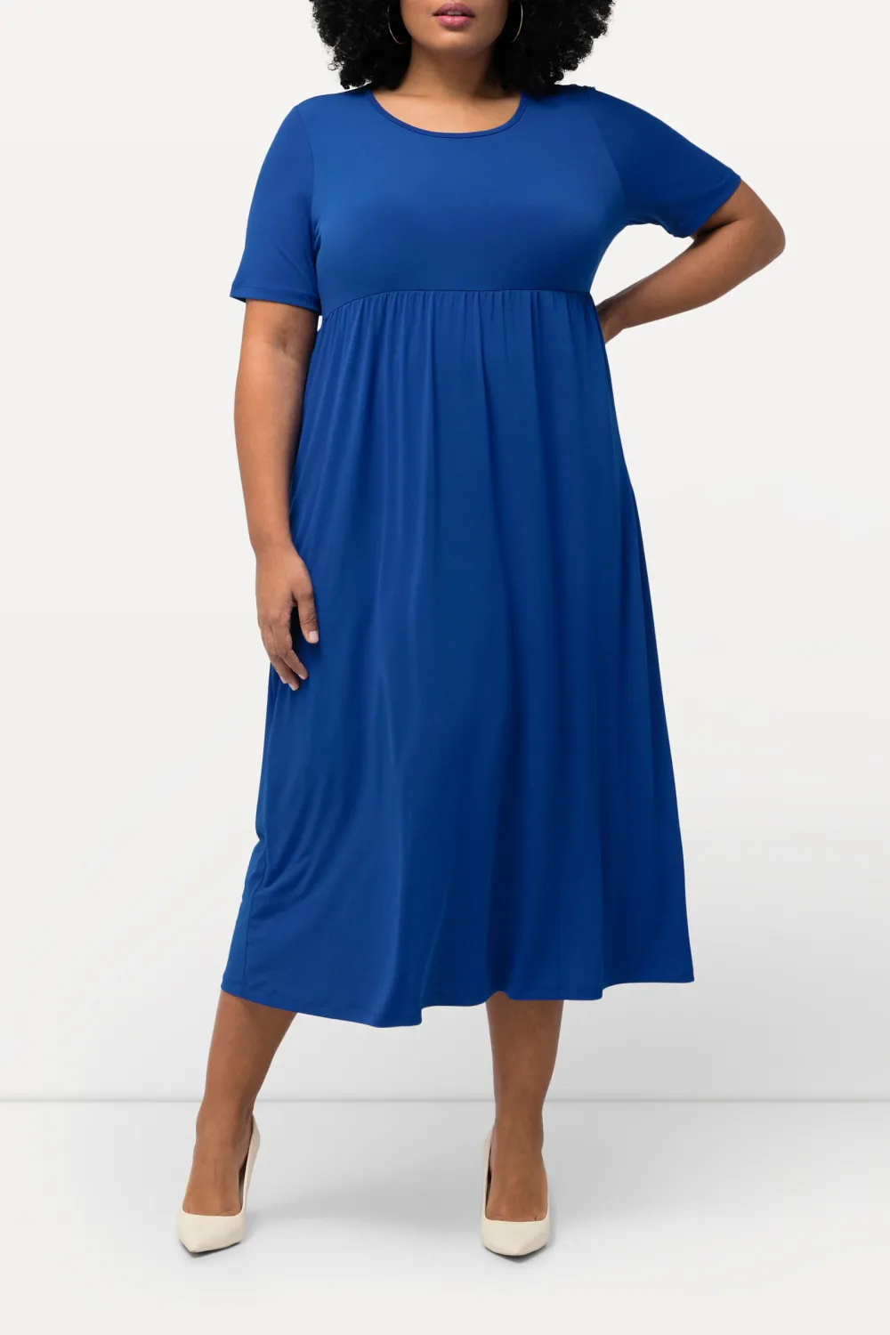Waist Pleated Dress