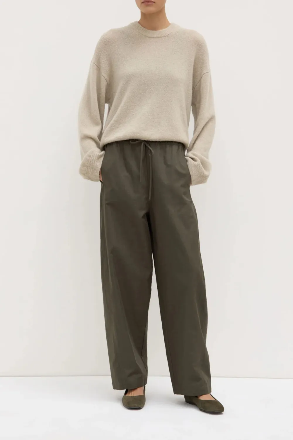 Slanted Pocket Pants