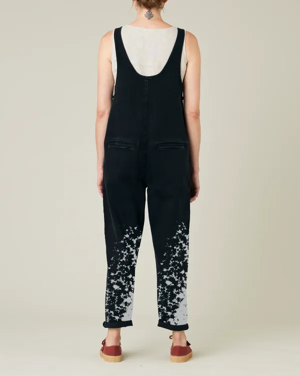 BLACK DENIM JUMPSUIT
