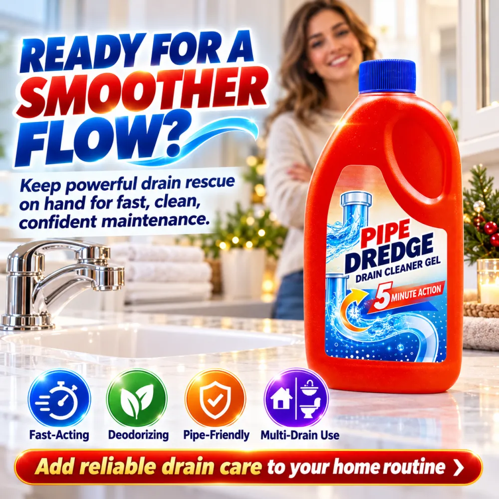 Powerful Drain Clog Remover Gel