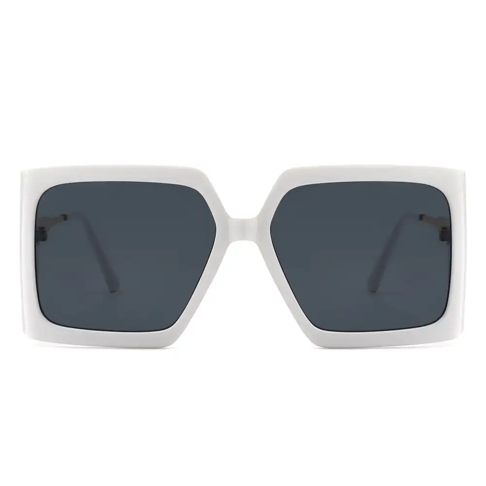 Knotted Square Frame Sunglasses