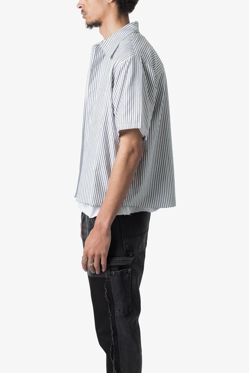 STRIPED S/S SHIRT