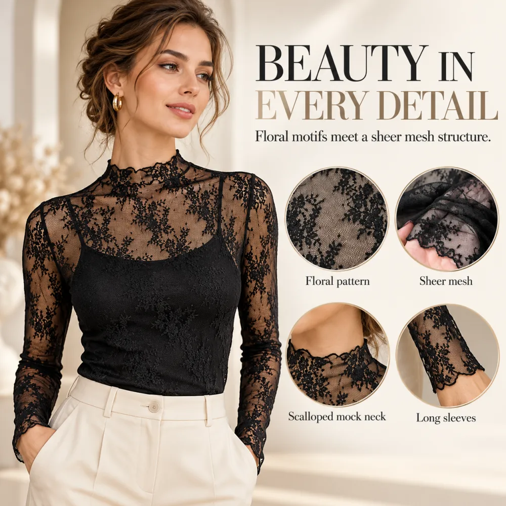 Versatile Lace Top