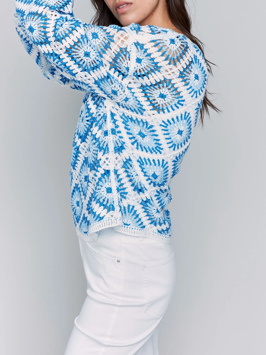 French Style Boat Neck Top for Women