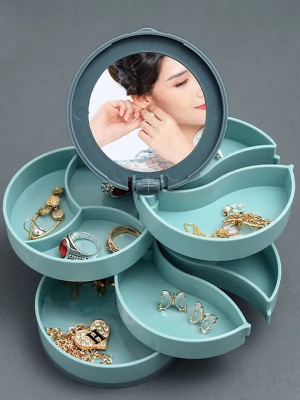 Rotating Multi-layer Jewelry Box