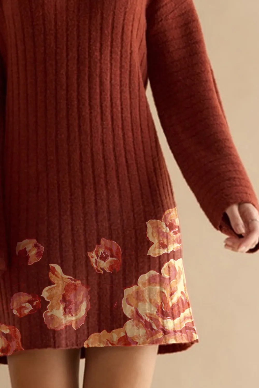 Alisha Fuzzy Sweater Dress