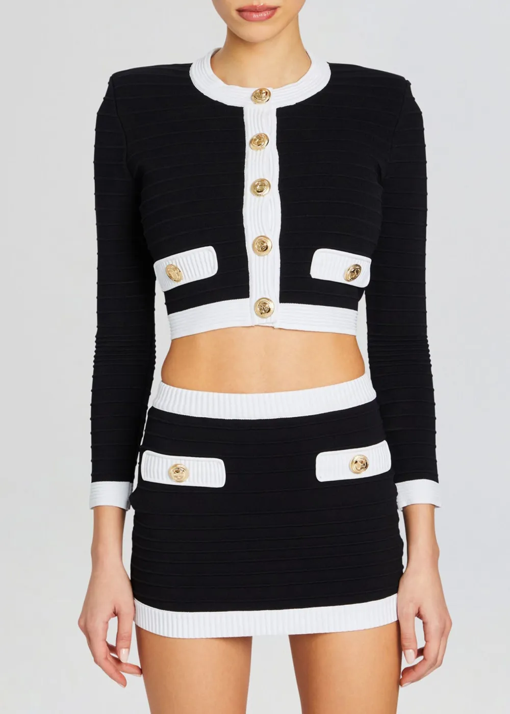 Chic Bandage Knit Jacket