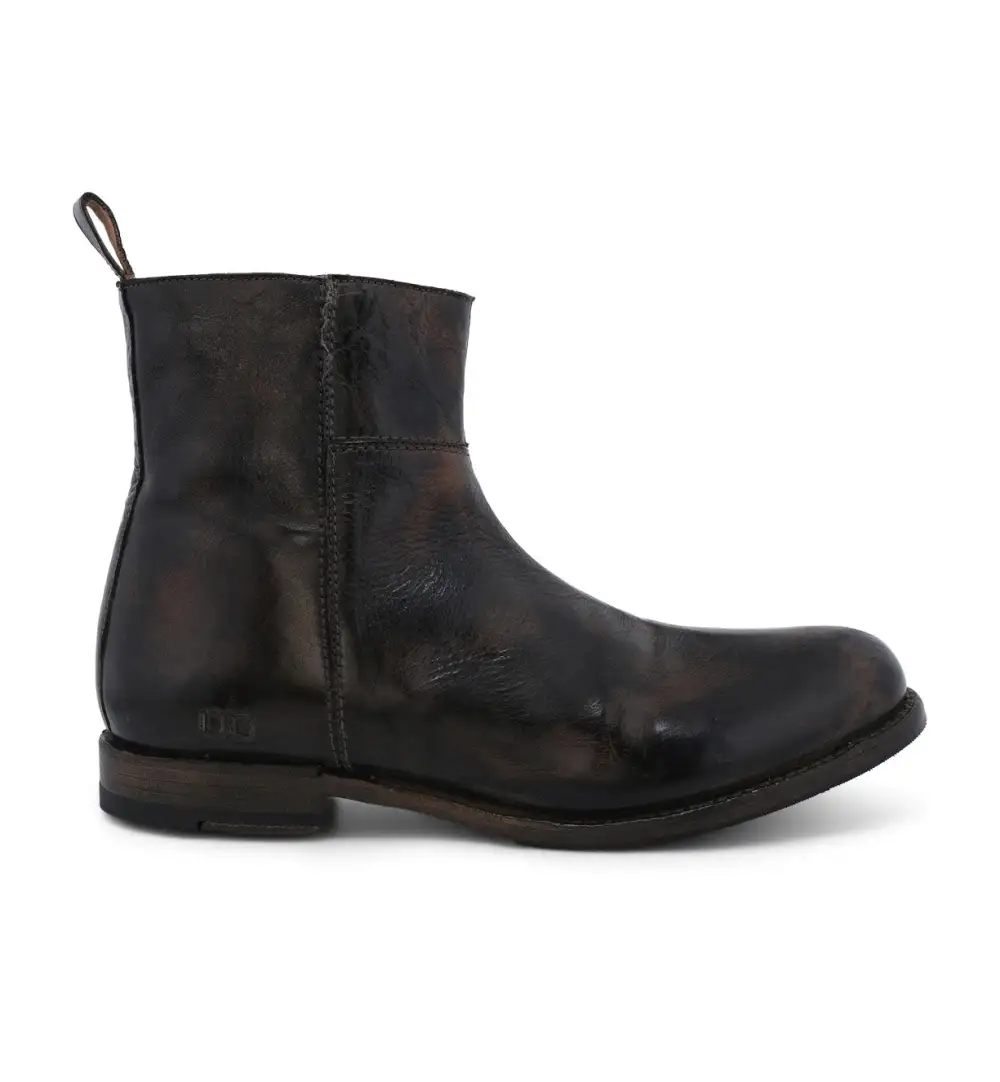 Low-Top Leather Heritage Ankle Boots