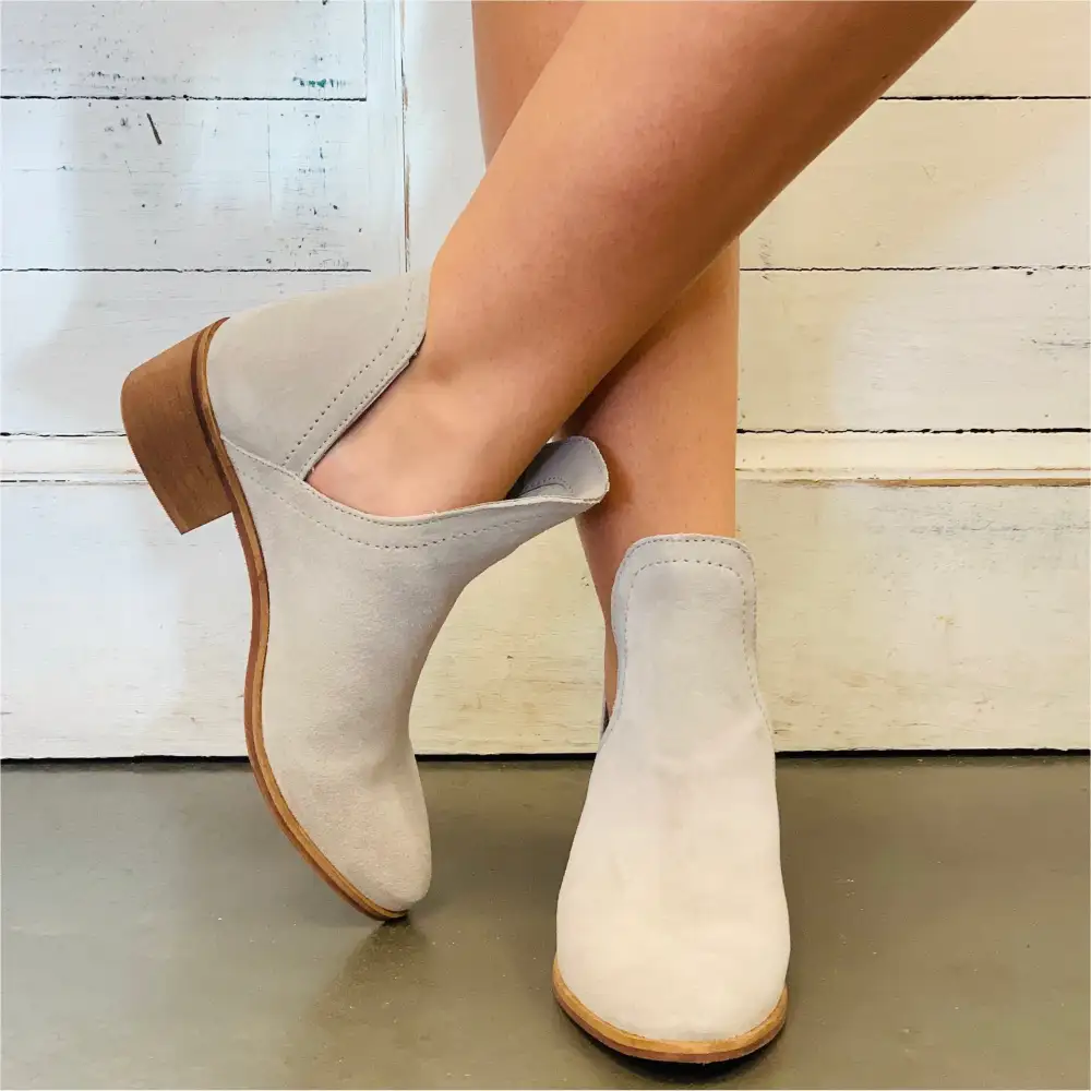 Effortless Leather Suede Boots