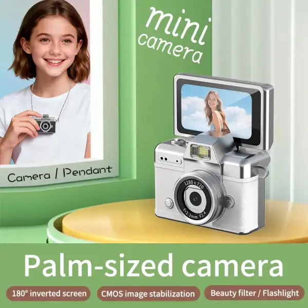 Ultra-Compact Retro Pocket Camera