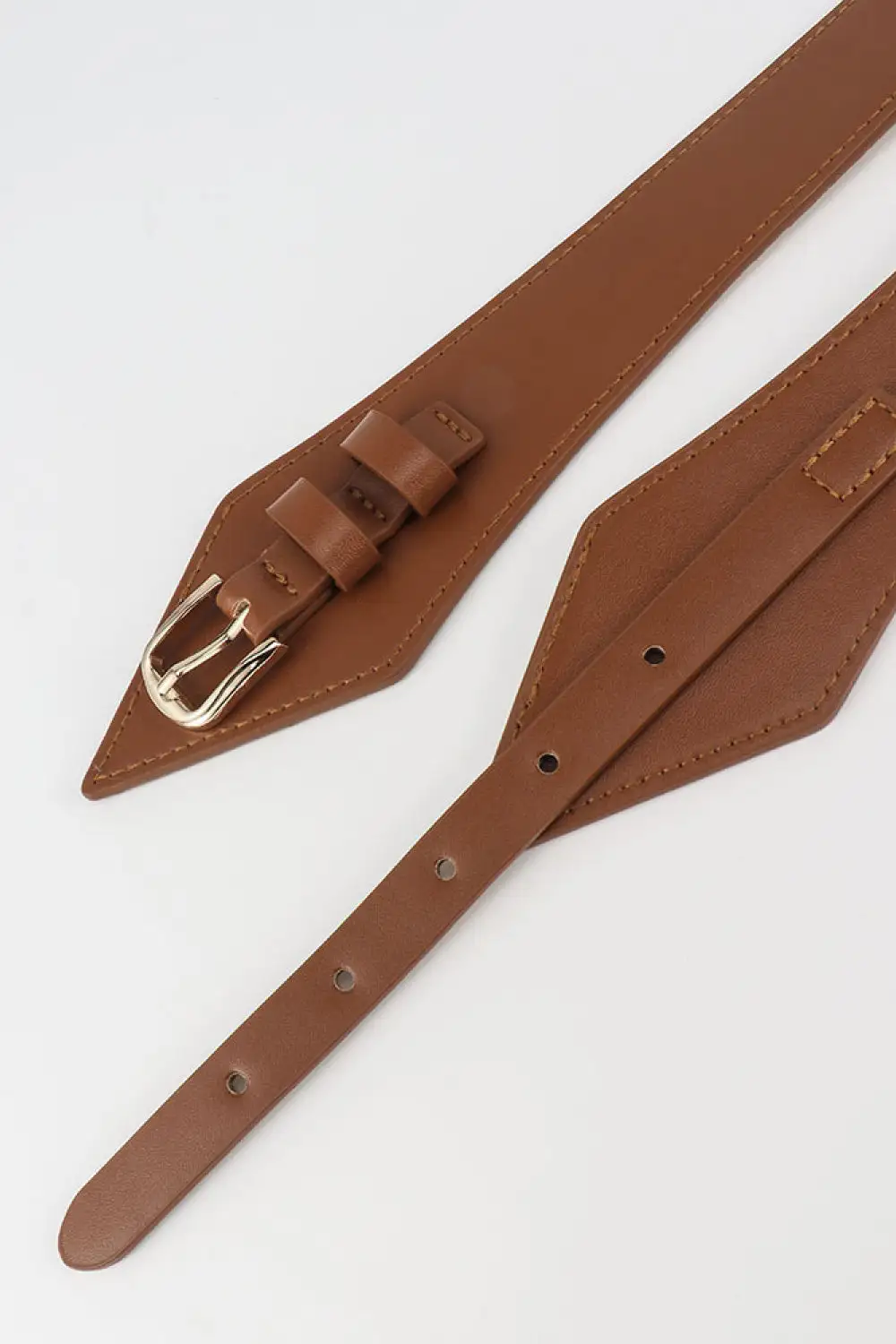 Geometric Buckle Waist Belt