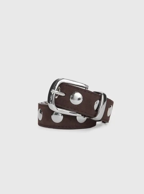 Chic Studded Buckle Belt